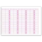 BLACK2BLONDE 9 COLUMN APPOINTMENT BOOK